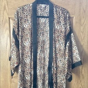 Victoria’s Secret leopard print robe